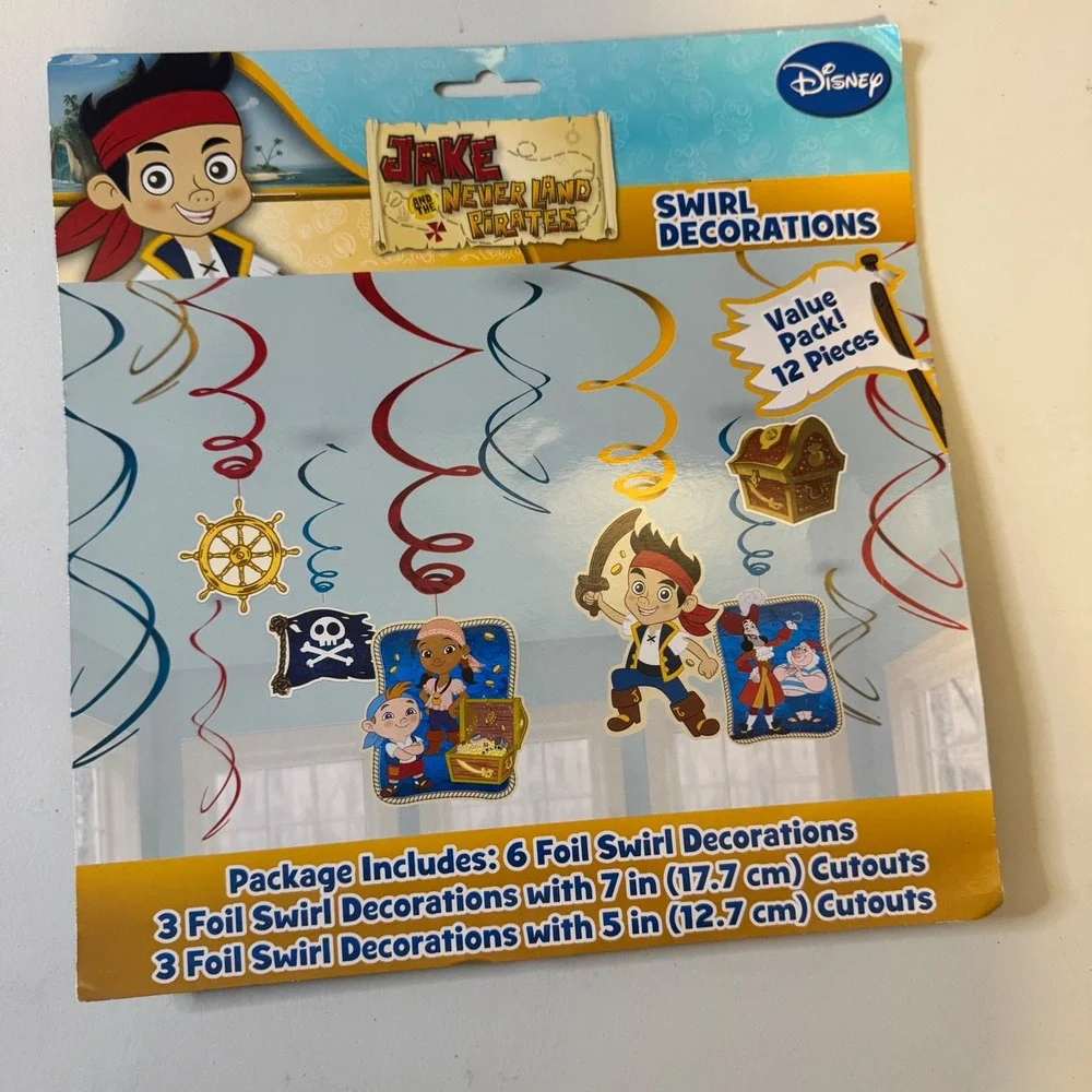 Disney Jake and the Never Land Pirates Party Supplies Bundle Napkins Cups Decor